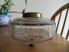 VICTORIAN FACET CUT OIL LAMP