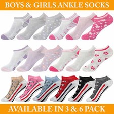 Boys Girls Socks Kids Trainer
