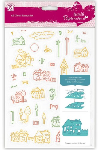 Papermania set clear - a5,