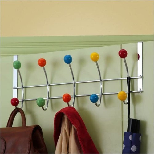 Multi color over door double - multi,