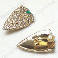 CLIP ON big RETRO art deco