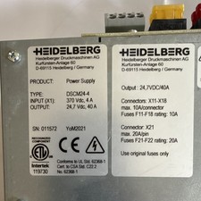 Heidelberg DSCM24-4 power