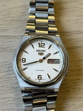 Seiko 5 Automatic white Dial