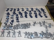 TIMPO  1.32 HARD PLASTIC AMERICAN CIVIL WAR FIGURES 29 UNION 32 CONFEDERATE.