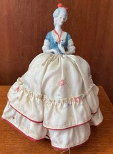 Porcelain Half Doll Pin