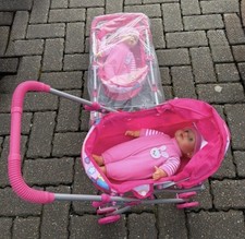Baby Doll Pram with Doll –