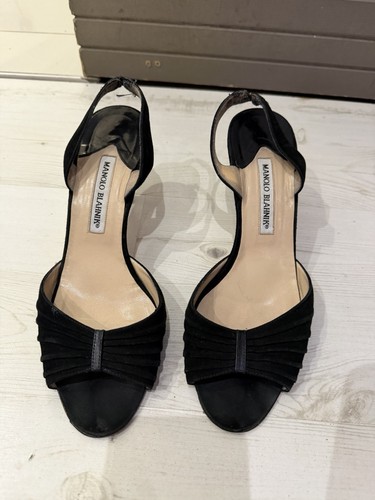 Authentic manolo blahnik black - authentic,