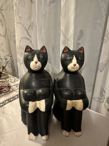 Vintage black cat - vintage,