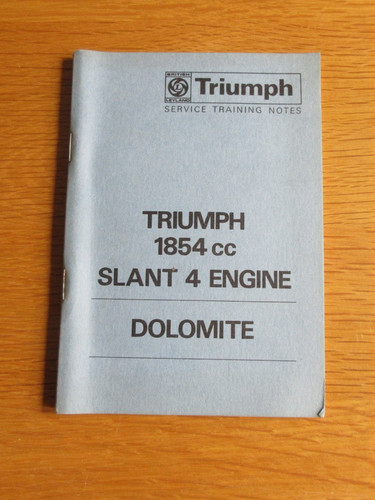 Triumph dolomite 1854cc - dolomite,