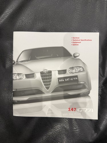 Alfa romeo 147 gta - romeo, technical