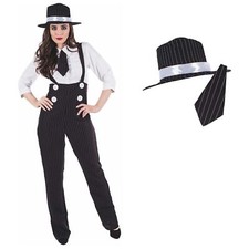 Womens 1920s Gangster Girl