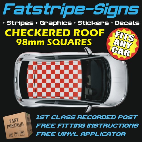 Fit mini checker - roof, car