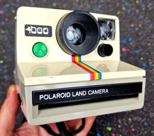 Vintage Poloroid 1000 Instant Film Camera OneStep Land For SX-70 Film ***