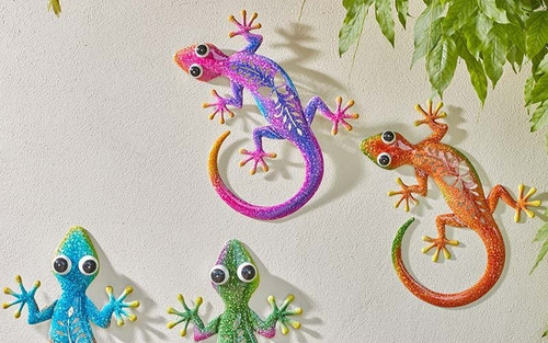 Gizmo gecko bright colourful - gizmo, &