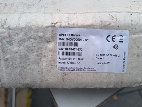 Visonic adt wired module - wired, i/o