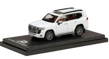 1/64 Toyota Land Cruiser 300 ZX (White) Beige Interior Hobby Japan JDM JP