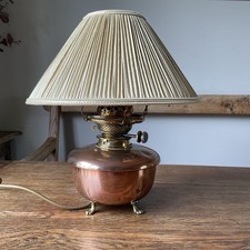 Old duplex copper brass oil - duplex, &