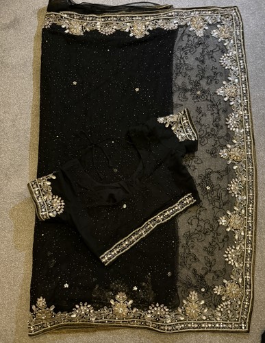 Black and gold - black, beads