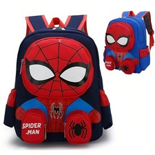 Marvel Spiderman Kids Backpack School Bag Durable Spiderman Christmas Gift