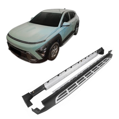 Running boards side steps - side, top