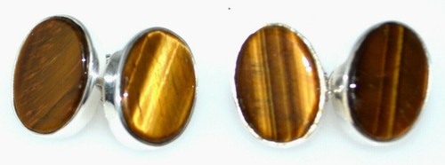 Natural tiger eye - eye, chain