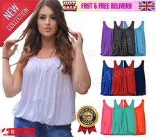 NEW LADIES JERSEY BUBBLE VEST