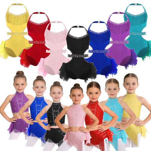 Kids girls halter latin dance - kids,