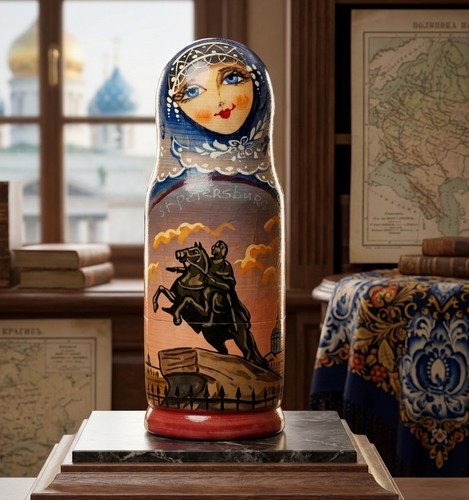 Vintage wooden russian - vintage,