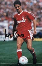 IAN RUSH HAND SIGNED 6X4