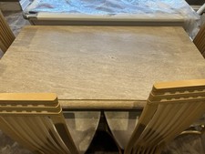 Italian Travertine Table in Mint Condition in Beige