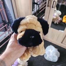 Keel Toys Simply Soft MASTIFF PUPPY DOG soft toy plush COMFORTER Realistic Retro