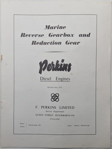 Original perkins diesel manual - original,