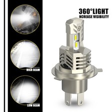 For Motorcycle H4 6500K LED