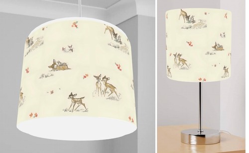 Bambi natural beige florals - beige,