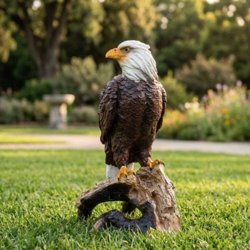 Eagle sculpture realistic - eagle,