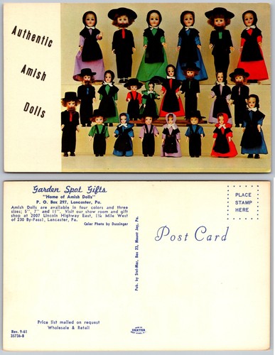 Authentic amish dolls - amish,