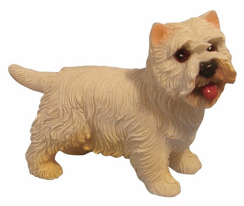 Standing westie dog dolls - dog,,
