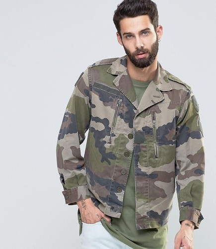 Vintage french camo jacket - f2,