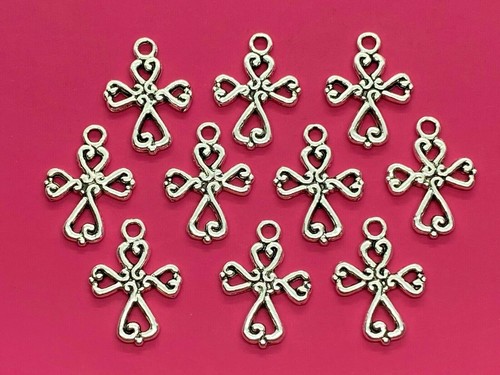 Tibetan silver cross - tibetan,