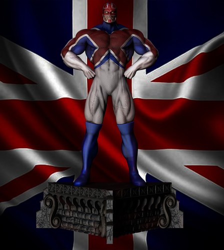 Captain britain resin - captain,