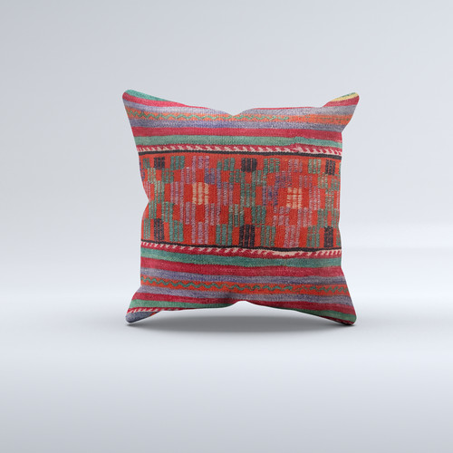 Vintage turkish kilim cushion - vintage,