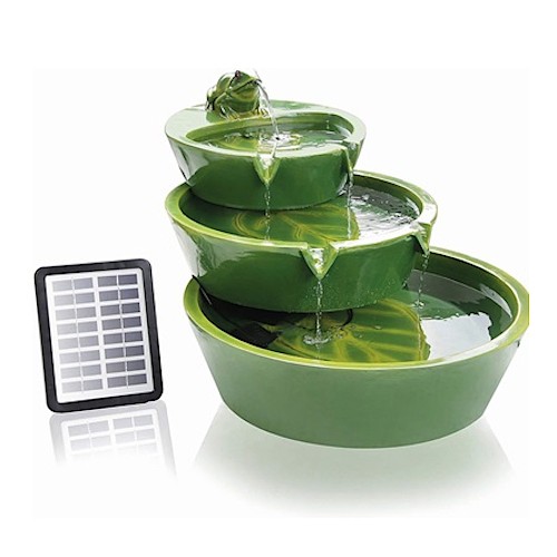 Garden solar water feature - solar,