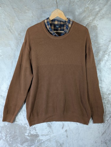 Next mens 3xl jumper brown - jumper,