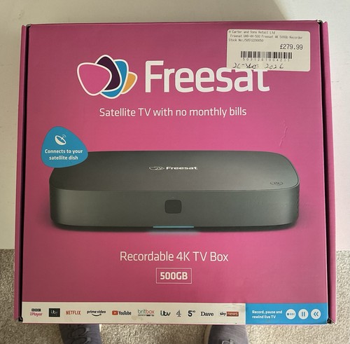 Freesat recordable 1tb - 1tb, 4k