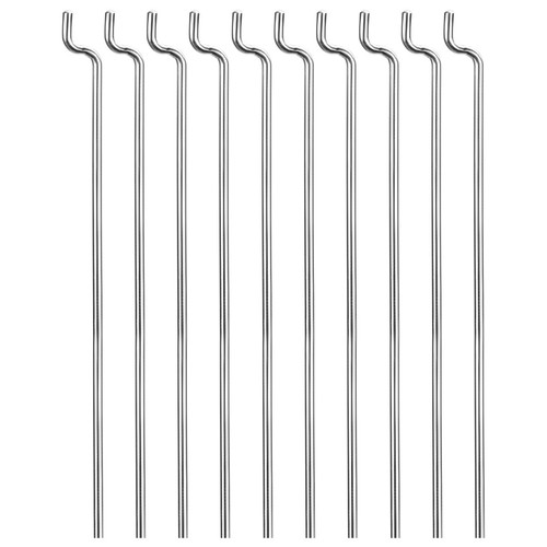 10pcs 2mm 450mm steel - 10pcs, 1.2mm*450mm