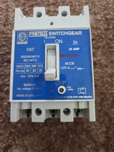 Proteus pat63 mccb - proteus, 25ka