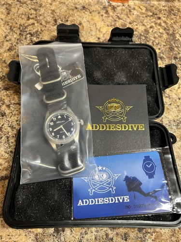 Addiesdive ad2079 pilot watch - addiesdive,