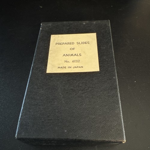 Vintage prepared microscope - prepared,