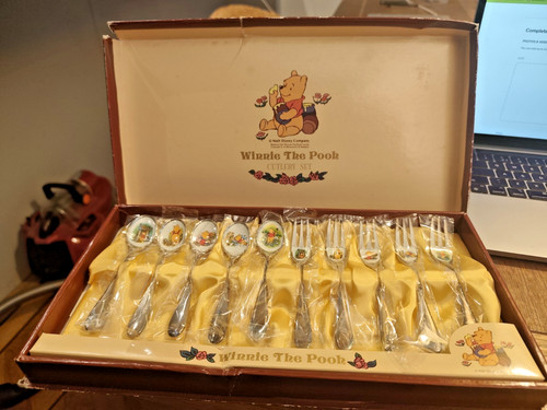 Winnie the pooh cutlery set - pooh,