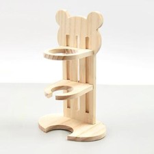 Rack Height Adjustable Rabbit Water Bottle Stand Vertical for Hedgehogs